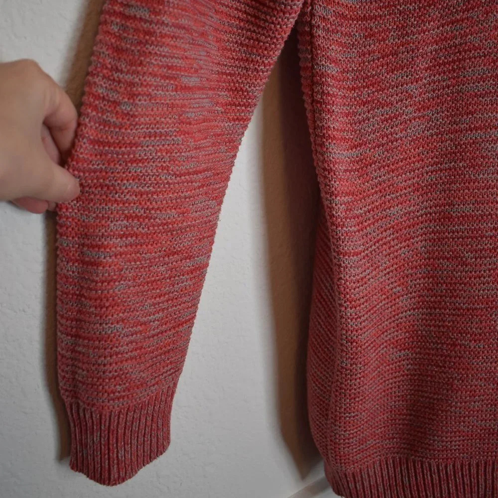 BDG Sweater Sz L Zoe Cable Knit Oversized Slouchy Boho Grunge Streetwear - Picture 6 of 15